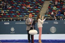 В Национальной арене гимнастики состоялась церемония открытия Кубка мира FIG по спортивной гимнастике (ФОТО)