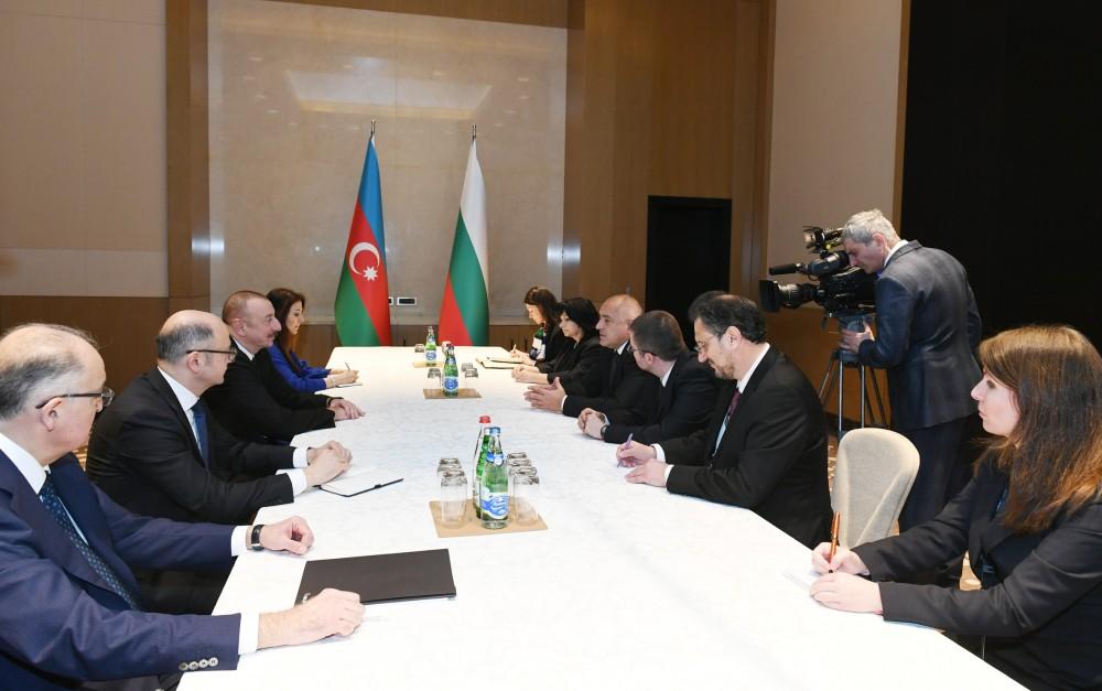 Prezident İlham Əliyev Bolqarıstanın Baş naziri ilə görüşüb (YENİLƏNİB)