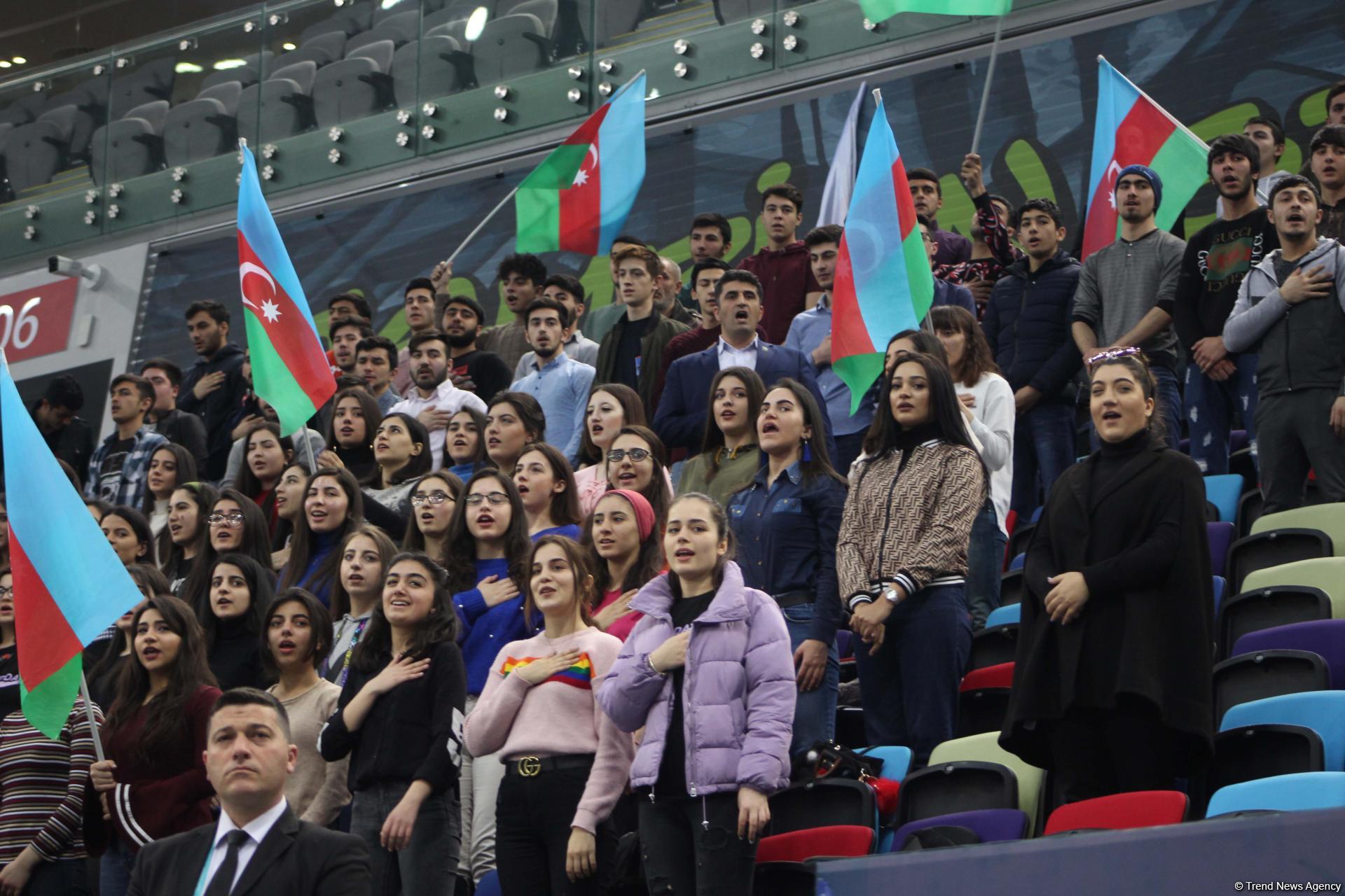 Bakıda idman gimnastikası üzrə Dünya Kuboku keçirilir (FOTO)