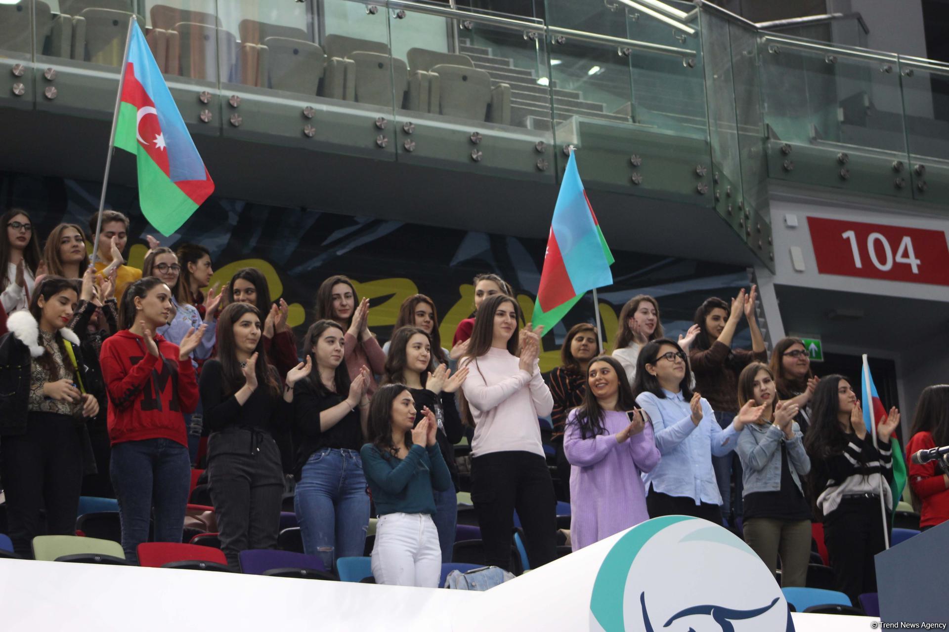First day of FIG Artistic Gymnastics Individual Apparatus World Cup kicks off in Baku (PHOTO)