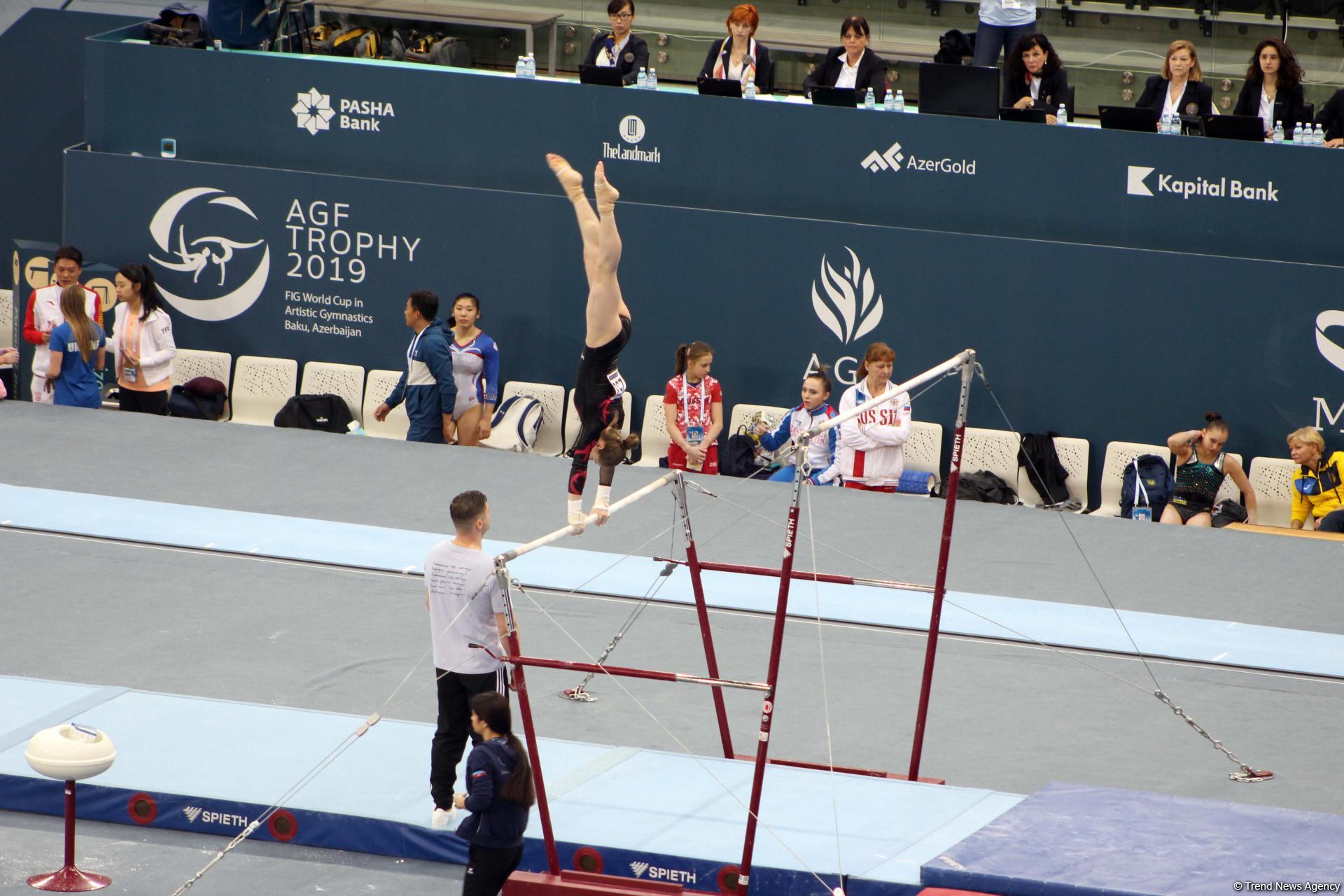 First day of FIG Artistic Gymnastics Individual Apparatus World Cup kicks off in Baku (PHOTO)