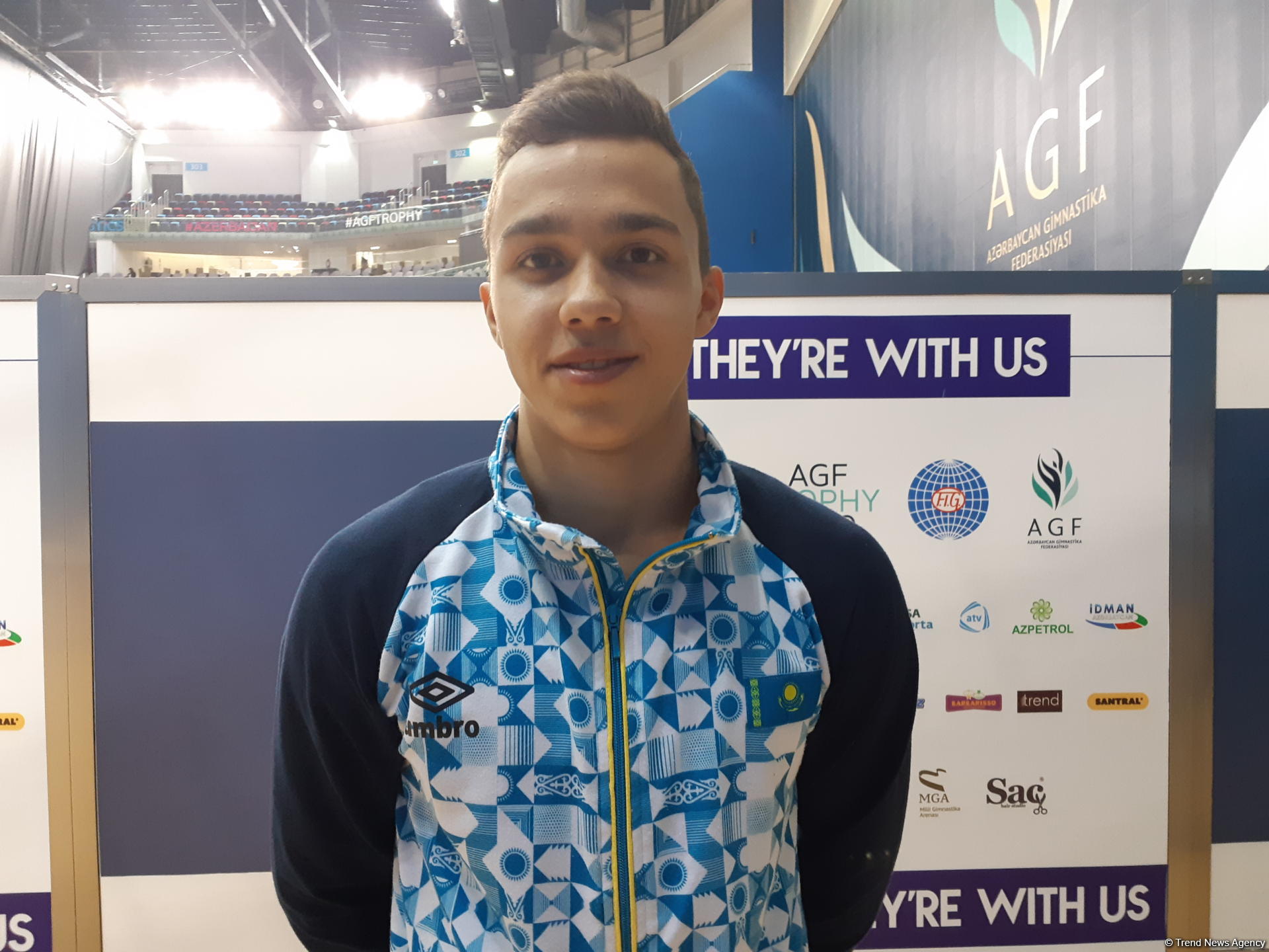 Qazaxıstanlı gimnast: Bakıda Milli Gimnastika Arenası çox gözəldir