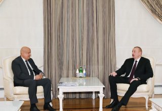 President Ilham Aliyev receives ISESCO director general