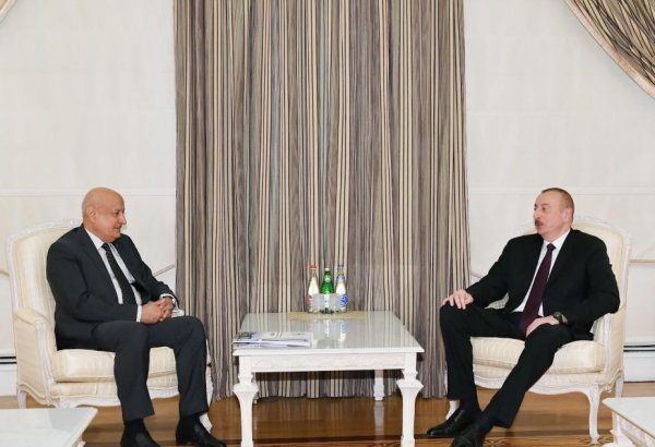 President Ilham Aliyev receives ISESCO director general