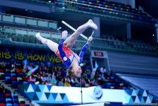FIG World Championships continue in Azerbaijan’s National Gymnastics Arena (PHOTO)