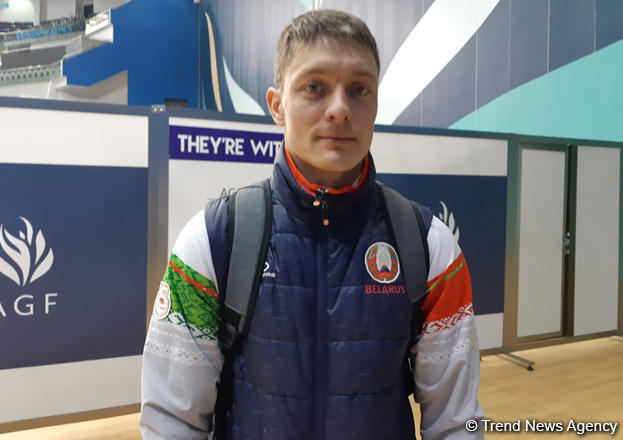 Belarusian gymnast: Organization of competitions in Baku is always at highest level