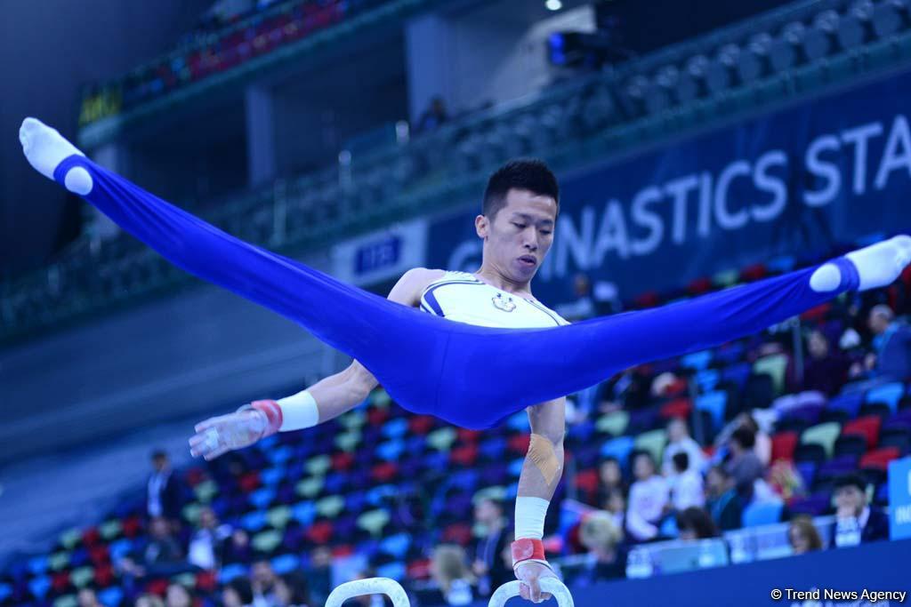 Bakıda idman gimnastikası üzrə Dünya Kubokunda ikinci yarış günü başladı (FOTO)