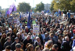 В Великобритании проходят демонстрации против приостановки работы парламента