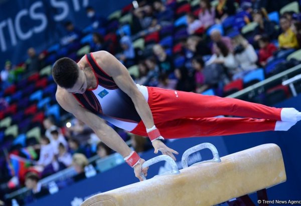 Лучшие моменты Кубка мира FIG по спортивной гимнастике в Баку (ФОТОРЕПОРТАЖ)