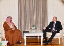 Президент Ильхам Алиев принял министра энергетики, промышленности и природных ресурсов Саудовской Аравии (ФОТО)