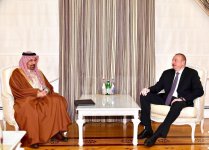 President Aliyev receives Saudi Arabian minister of energy, industry and mineral resources (PHOTO)