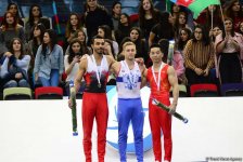Award ceremony of Day 1 FIG Artistic Gymnastics Individual Apparatus World Cup Finals held in Baku  (PHOTO)