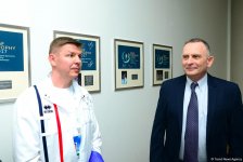 Israeli envoy: I am very proud that Israeli gymnast won gold medal at World Cup in Baku (PHOTO) - Gallery Thumbnail