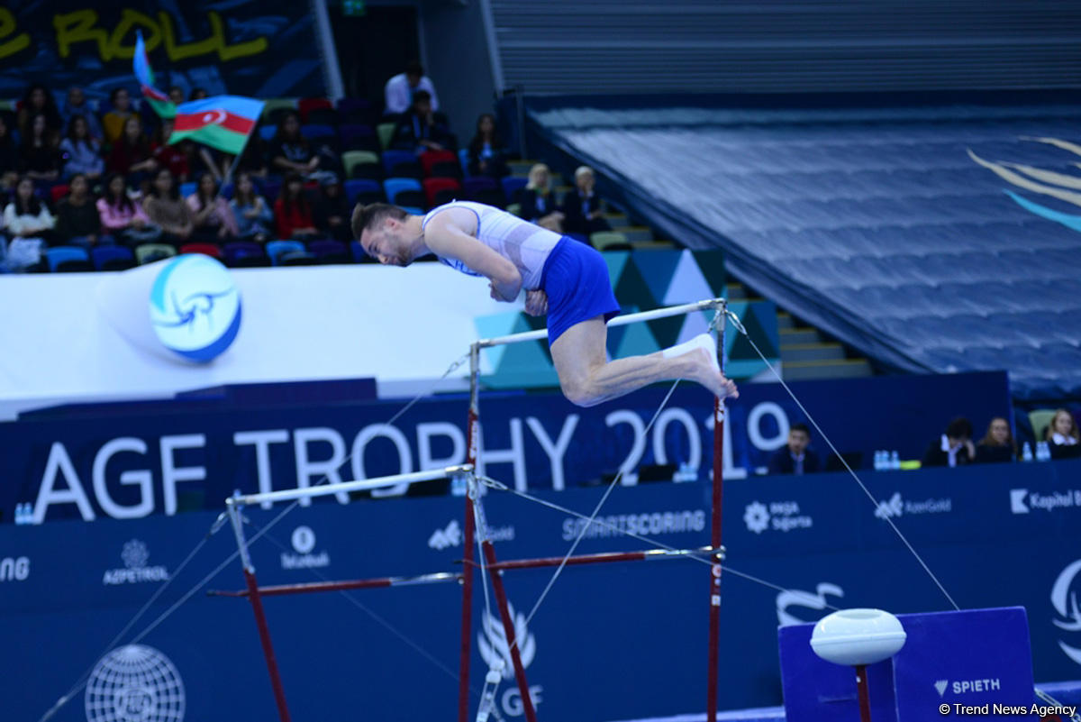 Bakıda idman gimnastikası üzrə Dünya Kubokunda final mərhələsi başladı (FOTO)