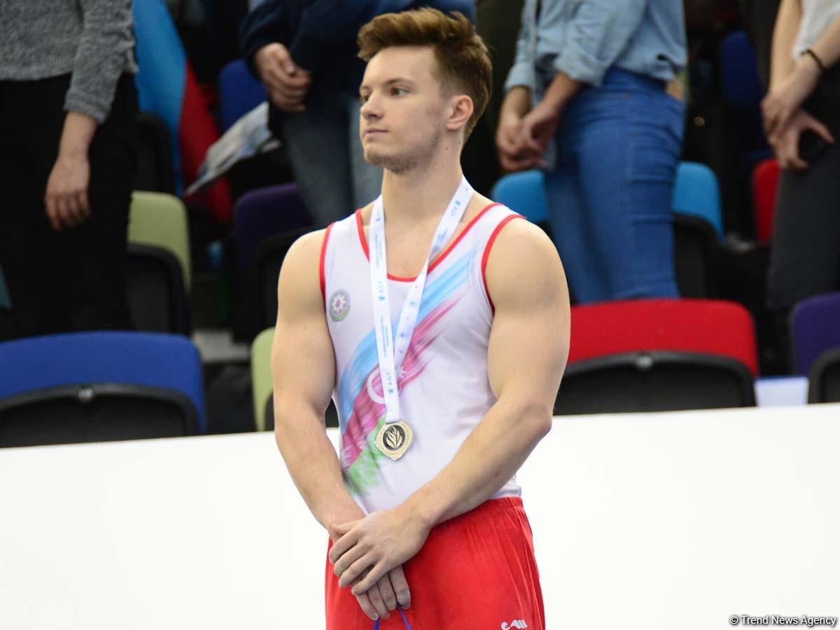 Азербайджанский гимнаст Никита Симонов завоевал «серебро» Кубка мира в Баку