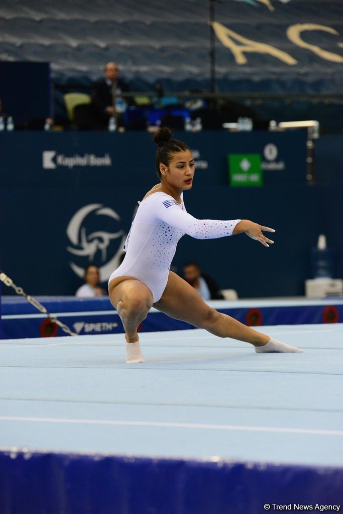 Final competitions of FIG Artistic Gymnastics World Cup continue in Baku (PHOTO)
