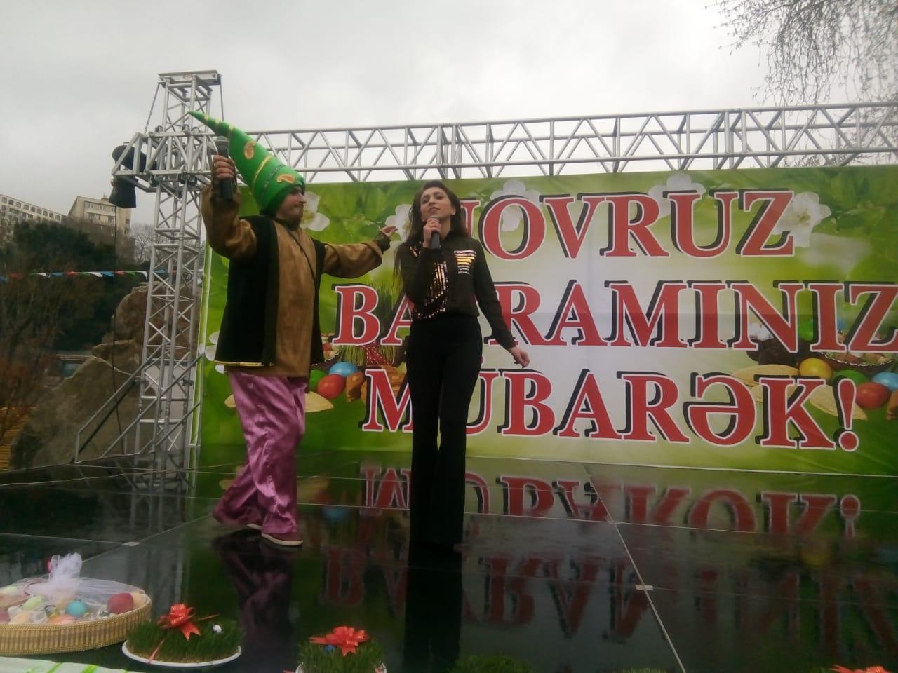 Бахар гызы, Кёса и Кечал на празднике Новруз (ФОТО)