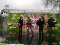 Бахар гызы, Кёса и Кечал на празднике Новруз (ФОТО)