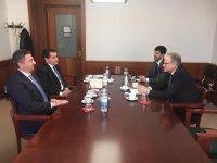 Завотделом Администрации Президента Азербайджана обсудил в Берлине нагорно-карабахский конфликт (ФОТО)