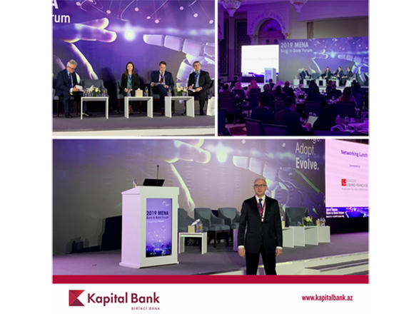Kapital Bank daha bir beynəlxalq konfransda iştirak edib