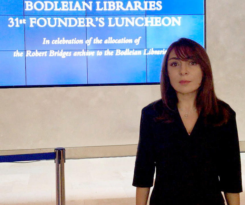 Академик Наргиз Пашаева приняла участие в торжественном приеме в честь основателя Бодлейнской библиотеки Оксфордского университета (ФОТО)