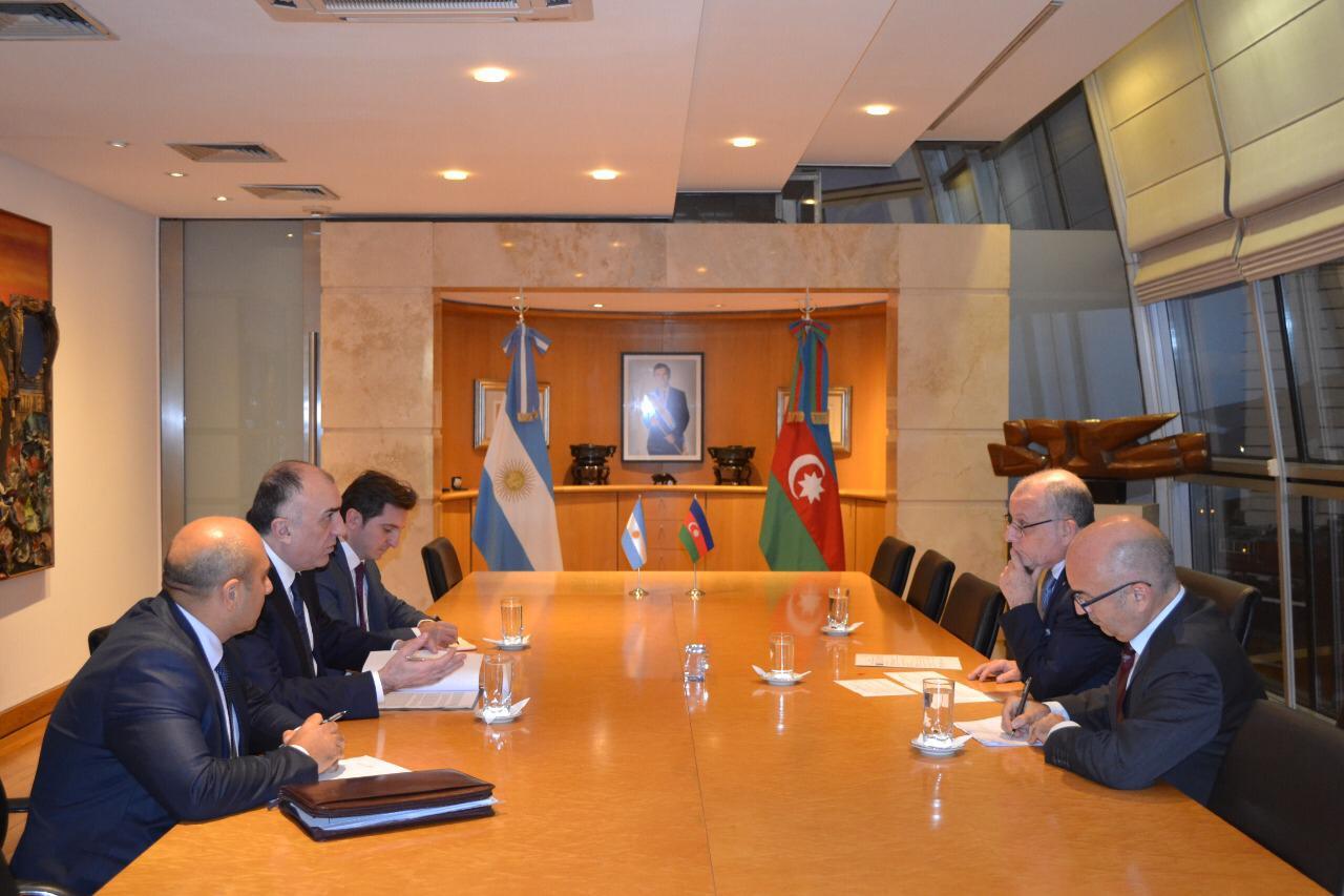 Mammadyarov meets with Argentinean couterpart