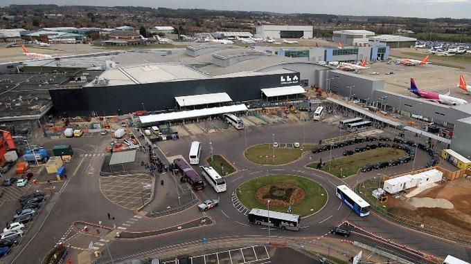 London's Luton airport evacuated due to fire alarm