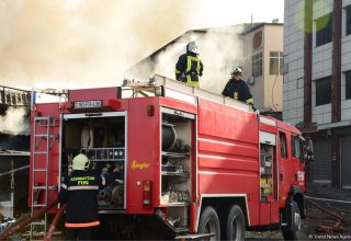 При пожаре в общежитии в Баку пострадали семь человек - минздрав