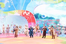 Азербайджанский участник "Евровидения" выступил в грандиозном шоу в Алмате (ВИДЕО,ФОТО)