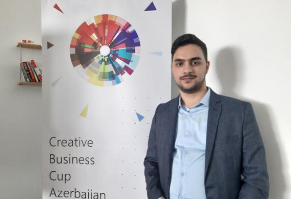 Azərbaycanlı gəncin layihəsi "Creative Business Cup 2019" yarışmasında 168 layihə arasından seçildi