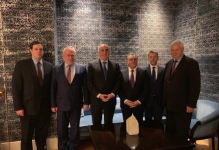 Состоялась встреча между главами МИД Азербайджана и Армении (ФОТО)