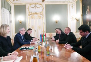 Президент Ильхам Алиев встретился в Вене с Федеральным президентом Австрии (ФОТО)