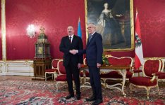President Ilham Aliyev meets with Austrian Federal President Alexander Van der Bellen (PHOTO) - Gallery Thumbnail