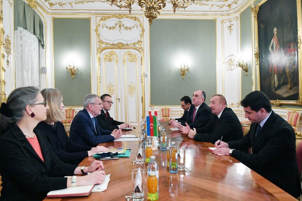 President Ilham Aliyev meets with Austrian Federal President Alexander Van der Bellen (PHOTO)