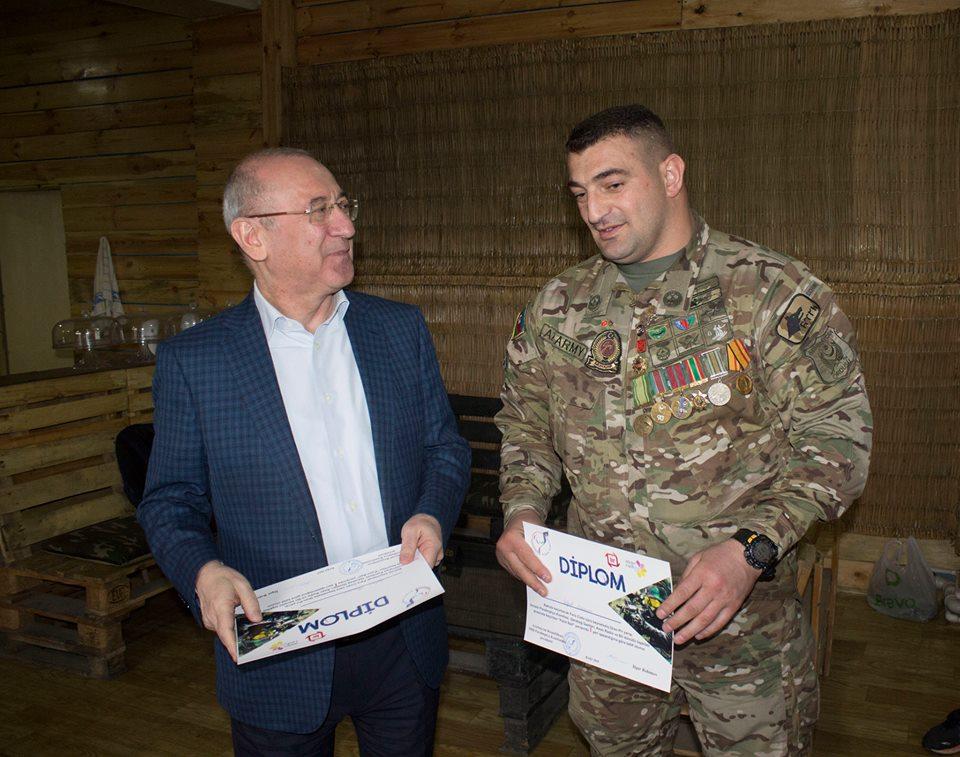 Ветераны Карабахской войны стали победителями турнира по пейнтболу (ФОТО)