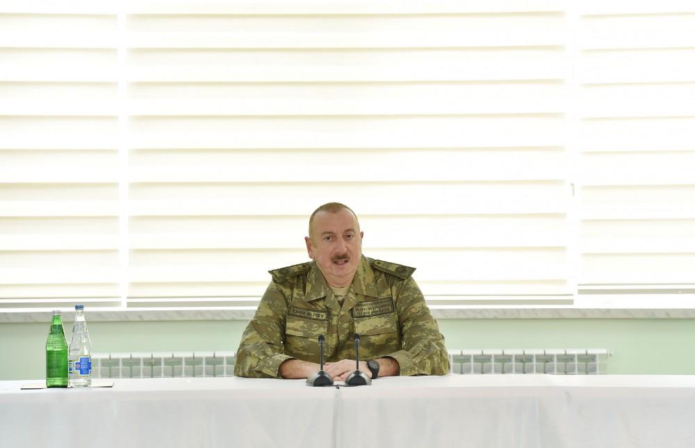 Ilham Aliyev: April battles showed to whole world that Azerbaijani army can complete any task
