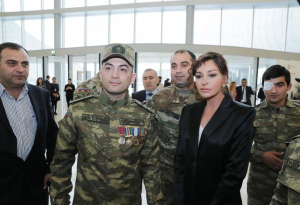 Инвалиды войны всегда окружены вниманием и заботой Первого вице-президента Азербайджана Мехрибан Алиевой
