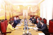 Head of Azerbaijan’s state committee meets PM, vice-speaker of Georgia (PHOTO) - Gallery Thumbnail
