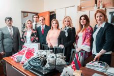 Для воспитанников Ходжалинской школы проведена благотворительная акция (ФОТО)