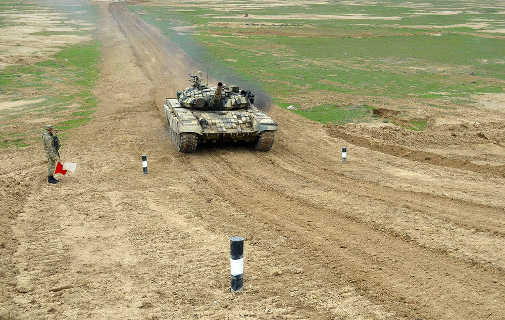 Azərbaycan Ordusunun ən yaxşı tank bölüyü müəyyənləşib (FOTO/VİDEO)