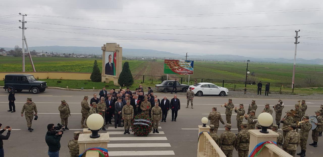 Azerbaijani deputy FMs visit Jojug Marjanli village (PHOTO)