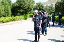В Баку прошел велопробег под девизом «Меньше машин, больше жизни» (ФОТО)