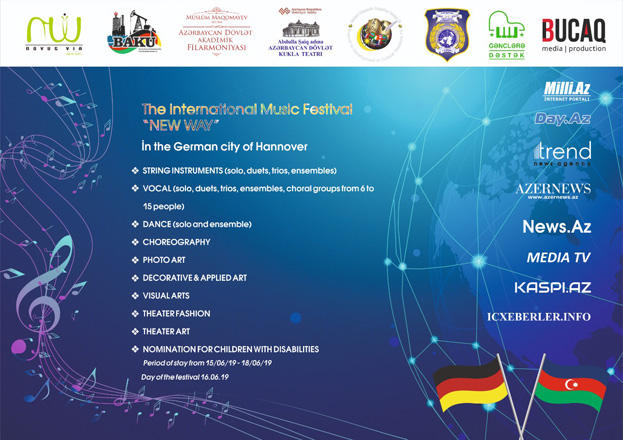 Xalq və klassik musiqidən ibarət Beynəlxalq Musiqi Festivalı keçiriləcək