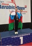 Aerobika gimnastikası üzrə millimizin üzvləri 2 medal qazandı (FOTO)