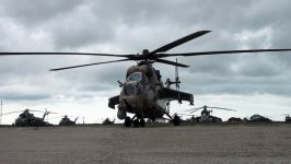 Azerbaijan's Air Force helicopter units hold flight-tactical training (PHOTO/VIDEO) - Gallery Thumbnail
