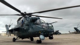 Azerbaijan's Air Force helicopter units hold flight-tactical training (PHOTO/VIDEO) - Gallery Thumbnail