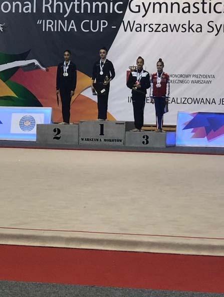 Азербайджанские гимнастки привезли из Польши 5 медалей (ФОТО)