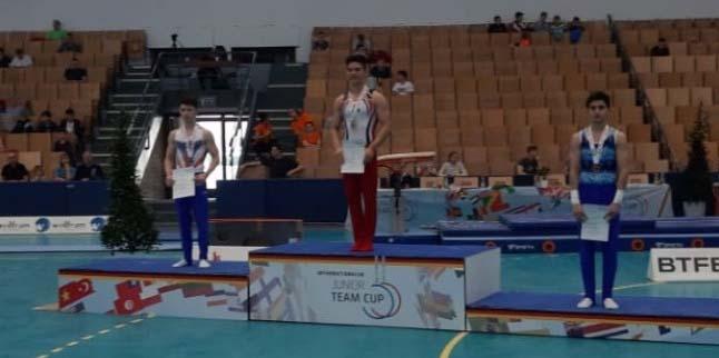 Gimnastımız Səməd Məmmədli beynəlxalq turnirdə bürünc medal qazandı