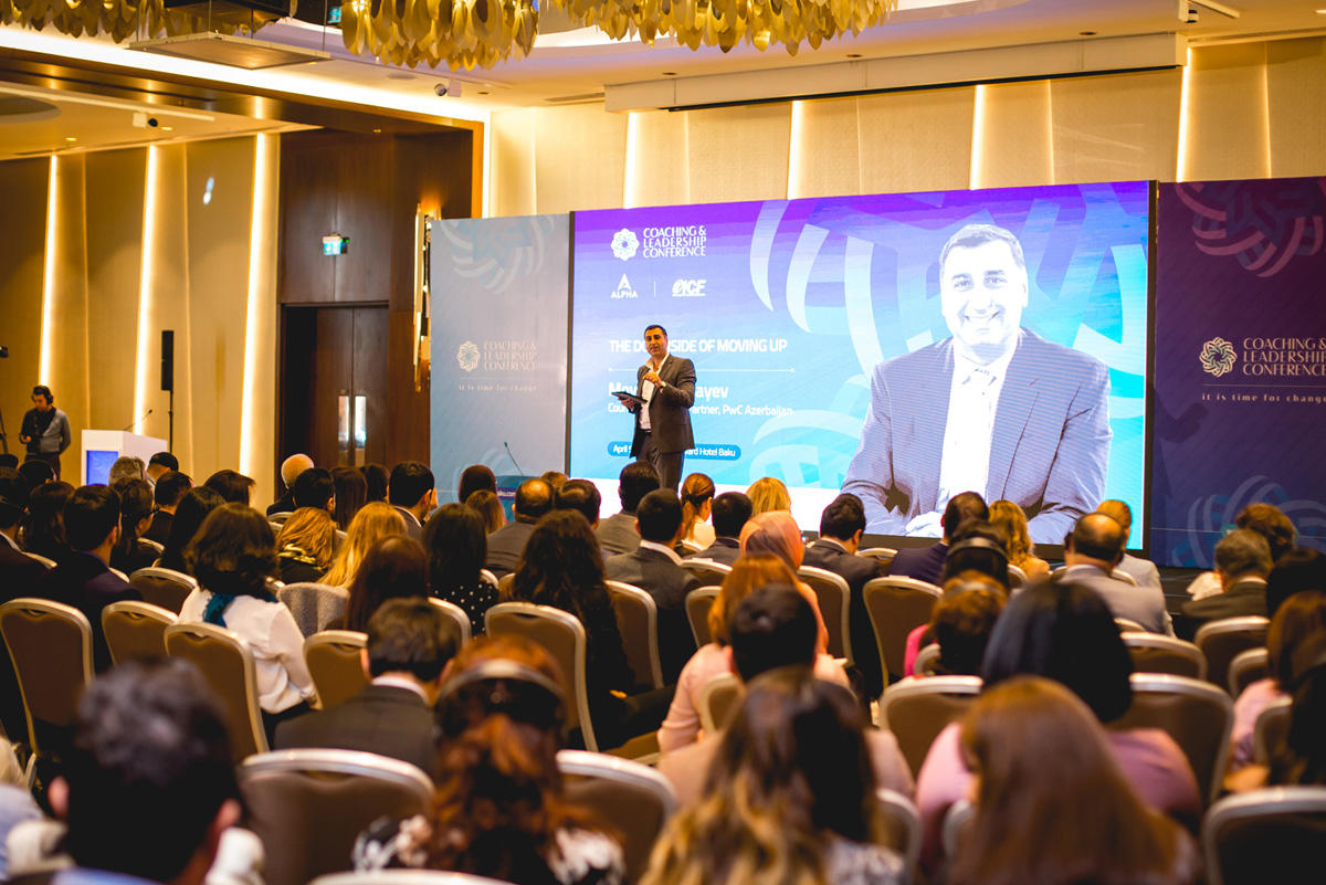 PwC Azerbaijan's Country Managing Partner presented at inaugural Coaching & Leadership Conference in Baku (PHOTO)