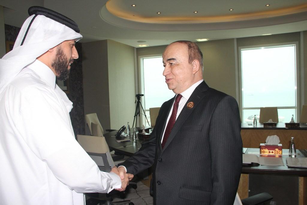 Tajik parliament speaker reportedly holds talks in Doha to discuss labor migration issues